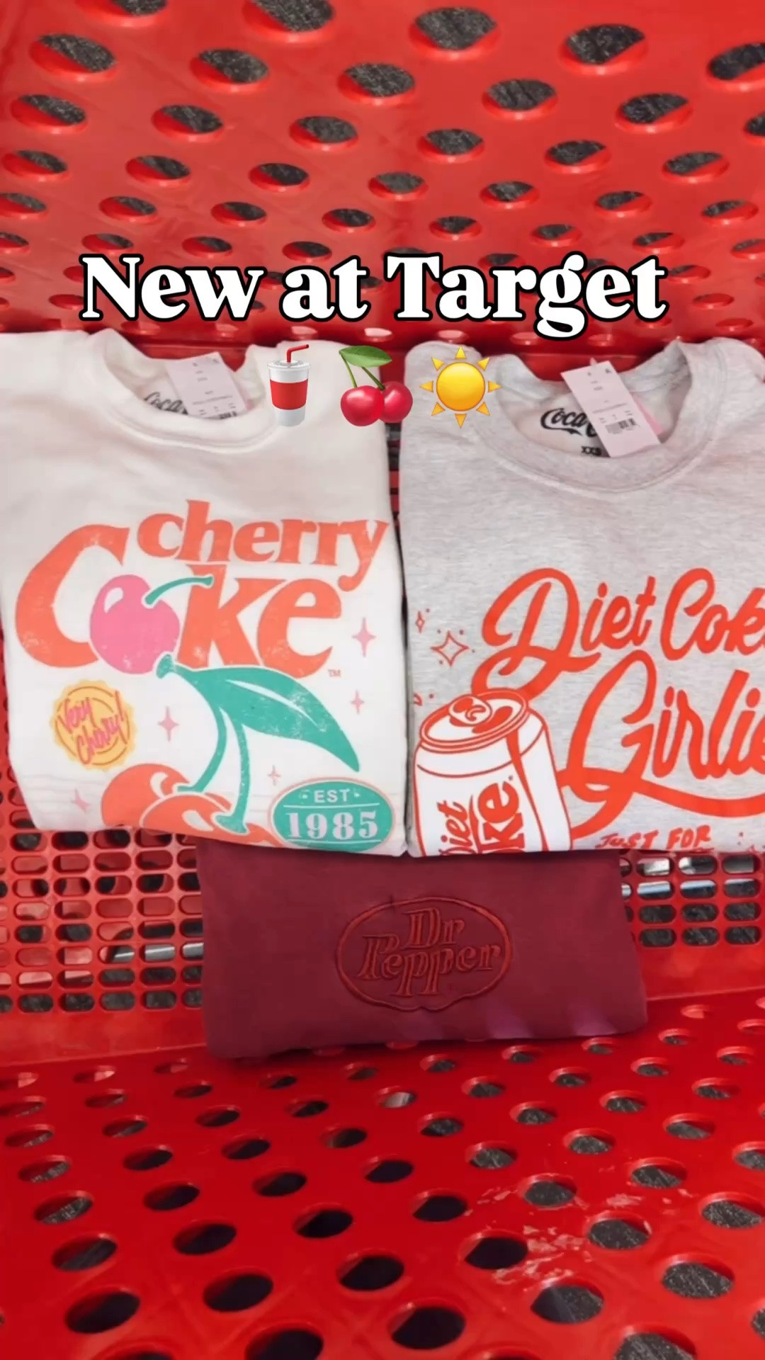The cutest new graphic sweatshirts just dropped at Target! The Dr. Pepper one has that lived in vintage feel to it! They are all so cute, it’s hard to choose! I would size up in these for a comfy cozy fit!

#LTKdayinmylife #LTKmomlife #LTKootd