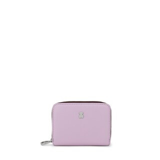 Medium mauve New Dubai Saffiano Change purse | TOUS USA