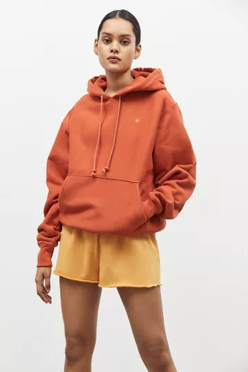 Champion UO Exclusive Reverse Weave Classic Hoodie Sweatshirt | Urban Outfitters (US and RoW)