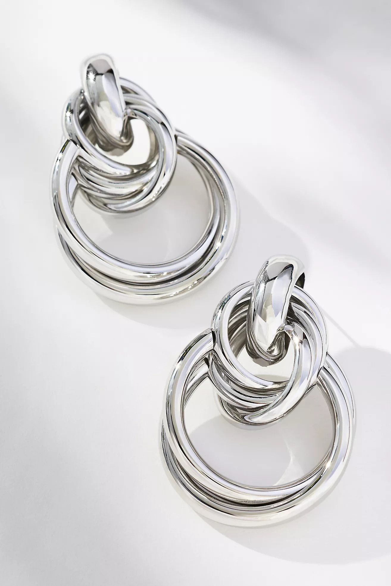 Oversized Double Hoop Earrings | Anthropologie (US)