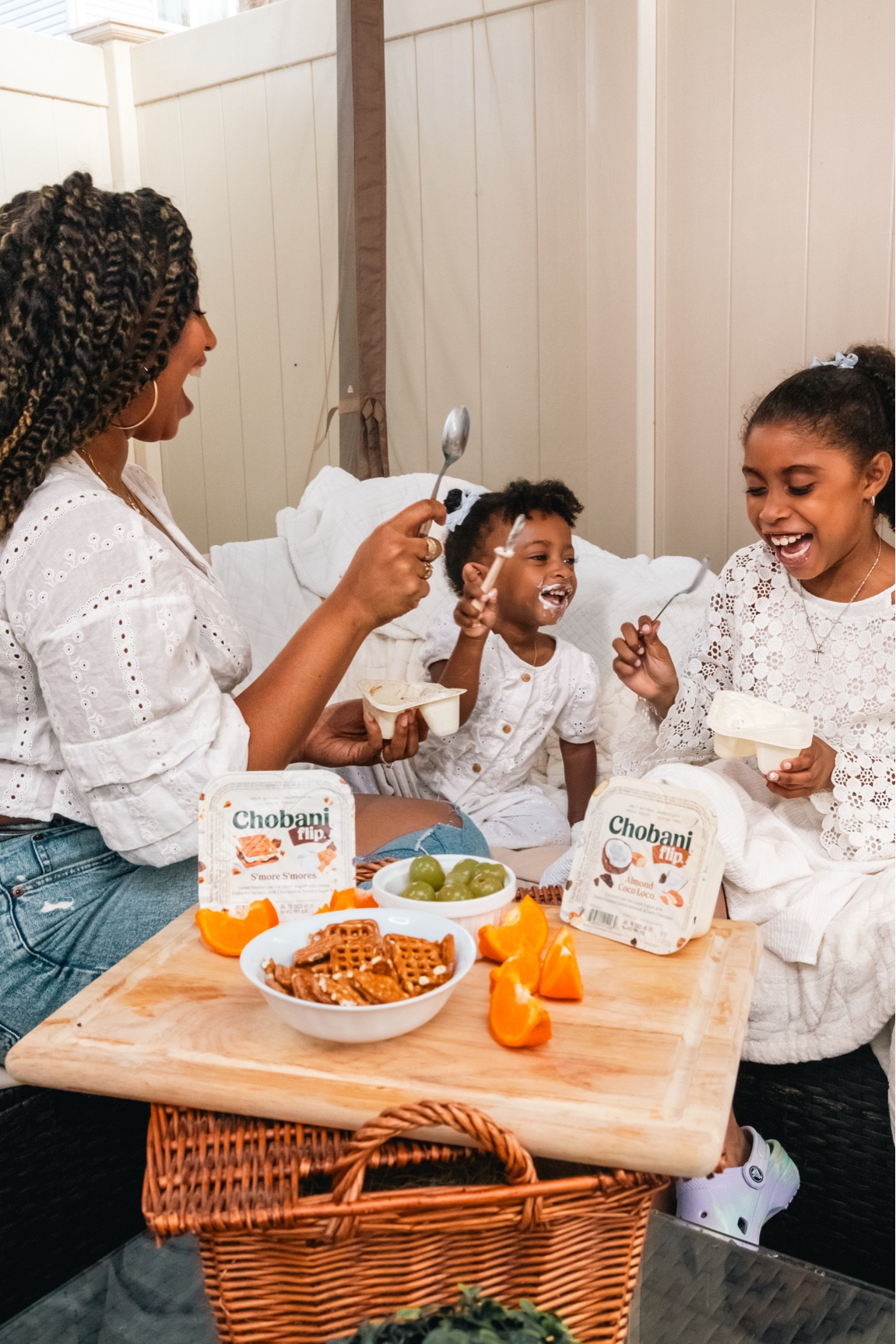 Picnic fun with the girls and our favorite @Chobani Flip! Shop our favorites at @target. #TargetPartner #target #chobani #ad

#LTKkids #LTKfamily #LTKhome