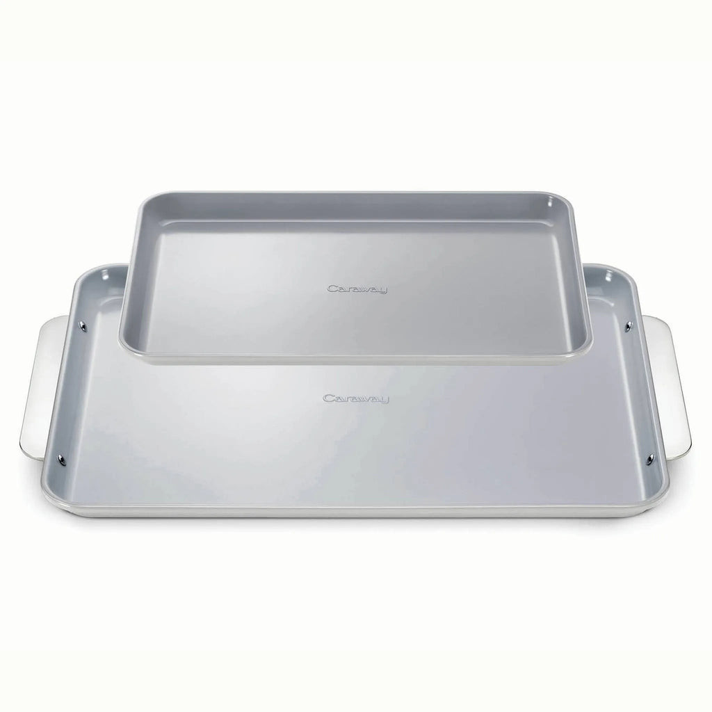 Caraway 2pc Duo Baking Sheet Set - Gray | REBEL (formerly Rebelstork)