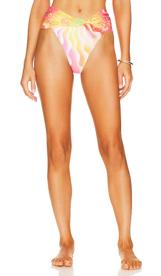 x REVOLVE Lily Bikini Bottom in Solaris Shimmer | Revolve Clothing (Global)