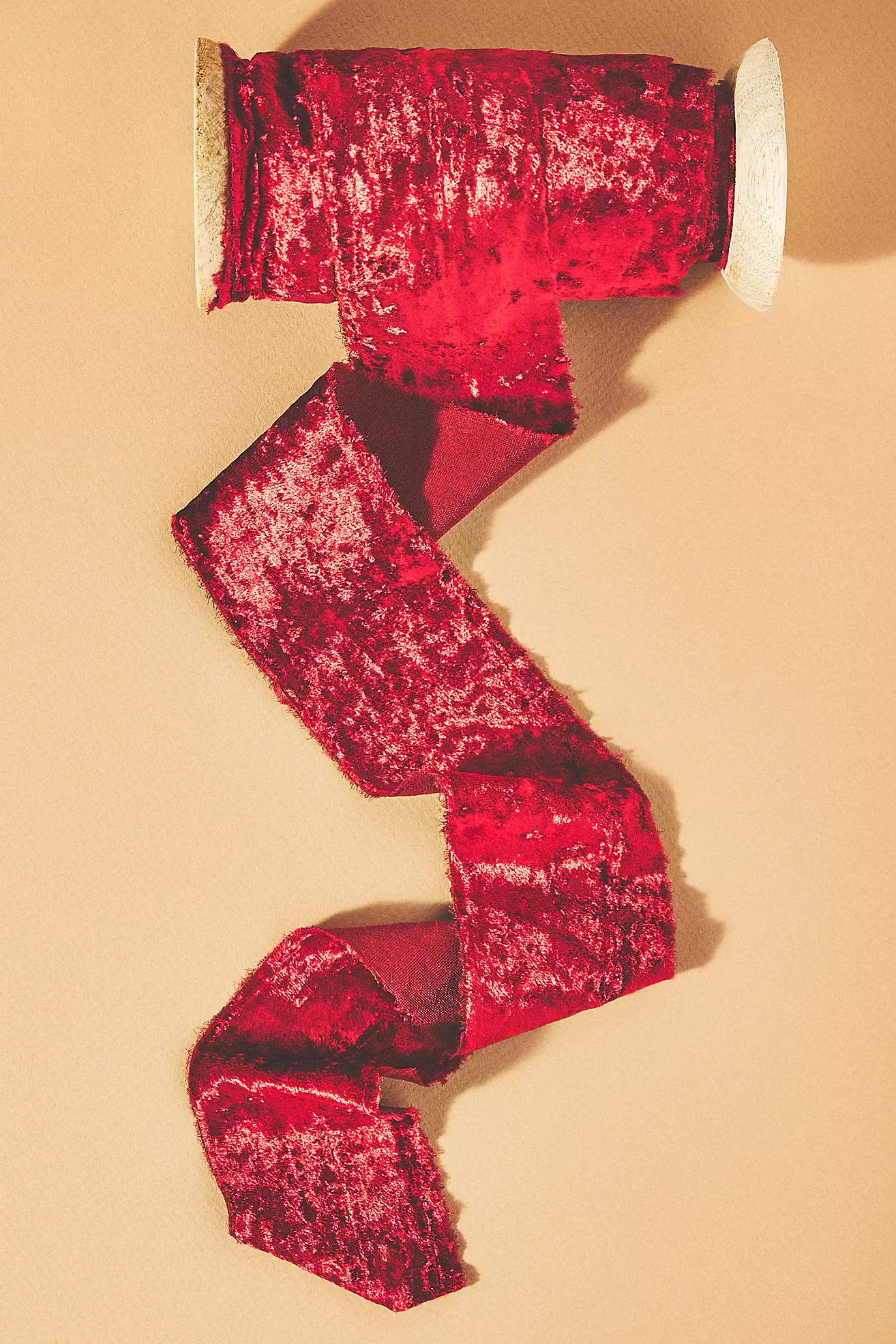 Vintage Fray Velvet Ribbon | Anthropologie (US)