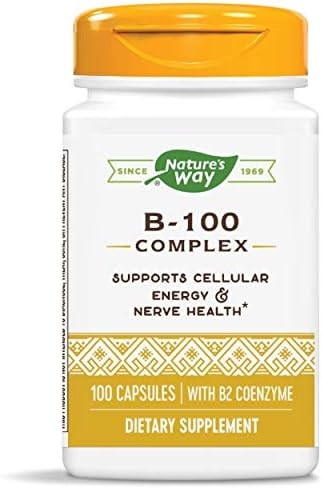 Nature's Way Vitamin B-100 Complex, 100 Capsules | Amazon (US)
