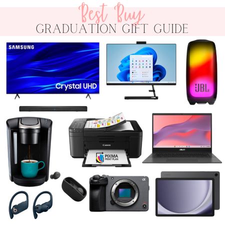 If you are celebrating a 2024 graduate, Best Buy has you covered on all of the tech and appliances they will need! #ad We love using the Best Buy app to shop the Top Deals. You can shop the Top Deals by product type, rating, or brand so that you can find exactly what you are looking for. Score deals on electronics, appliances, and entertainment by shopping the Top Deals on the Best Buy app. We’re sharing a roundup of top gifts for your grad on LTK! #BestBuyPaidPartner 


#LTKsalealert #LTKGiftGuide #LTKSeasonal