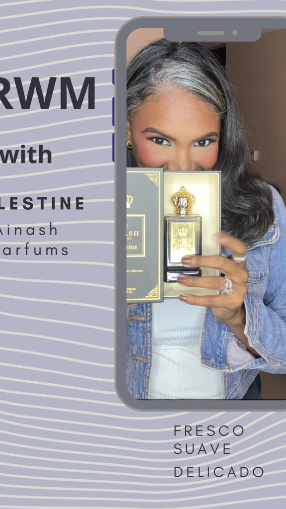 GRWM With the richest aroma in the whole wide world, Celestine by @ainashparfums is sweet, fresh and delicate. 

#loidamuarecomienda #ainashparfums #grwmforwork