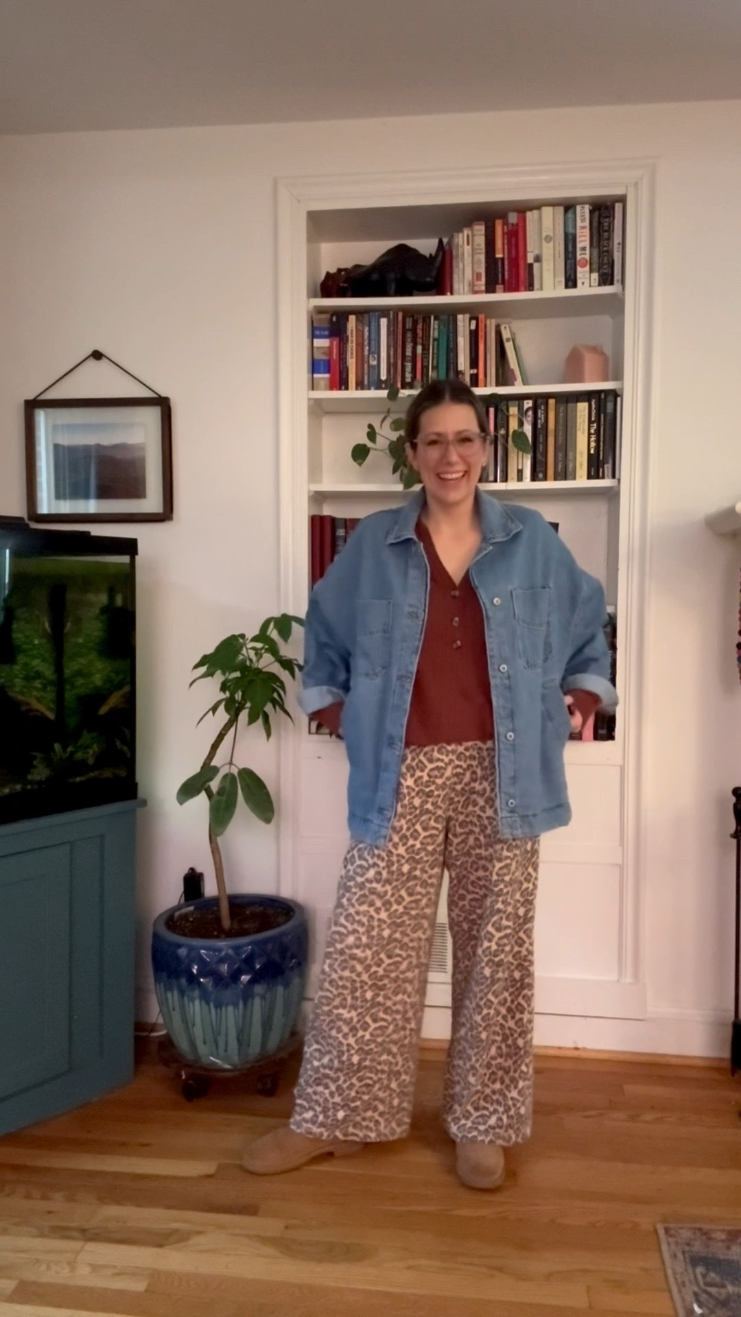 Anyone else using this Sunday to finish putting their house back together from the holidays? I took down all the Christmas decorations but they need stowed back away and the whole house needs cleaning 🤣

These Aerie sweatpants are seriously comfy. They run tts, I got them in a short. Mine are from last year but they brought them back again! 

This oversized Free People Jean jacket is perfection. I have it in two colors and sized down to a small. I could seriously live in it. 

My Henley is old but I found a great option on sale with good reviews!

#LTKootd #LTKSaleAlert #LTKmomlife