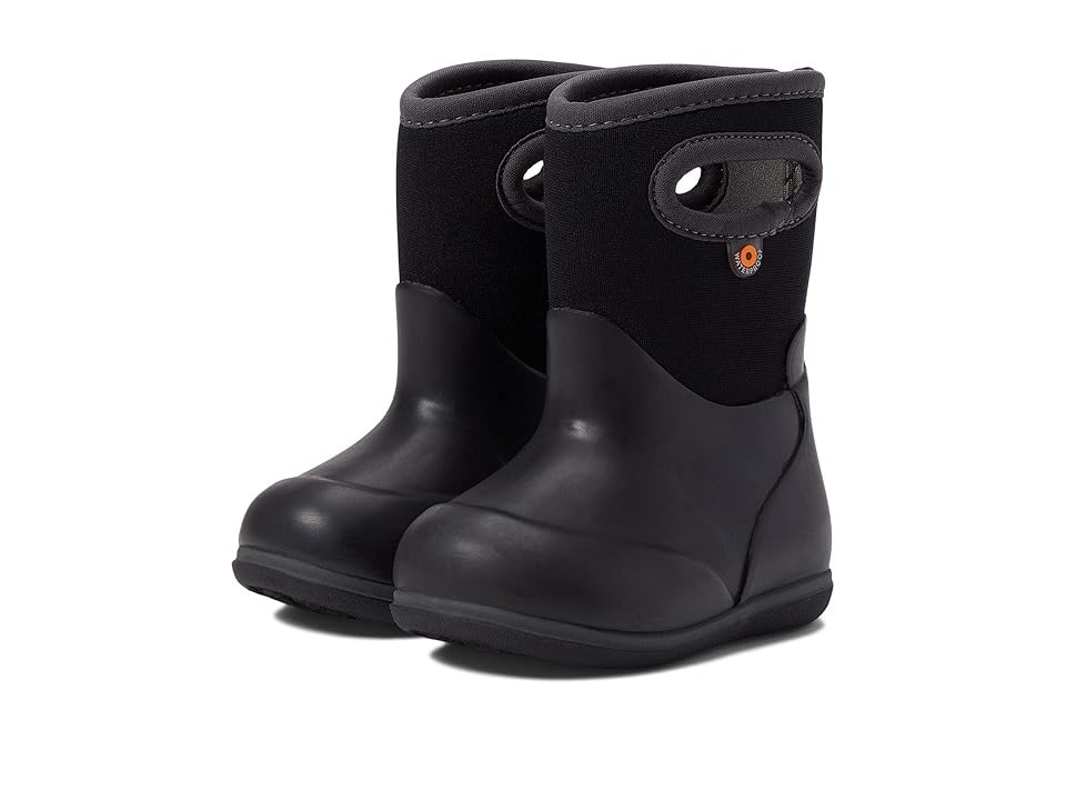 Bogs Kids Baby Classic Solid (Toddler) Kids Shoes Black : 10 Toddler M, Fabric/Manmade | Zappos