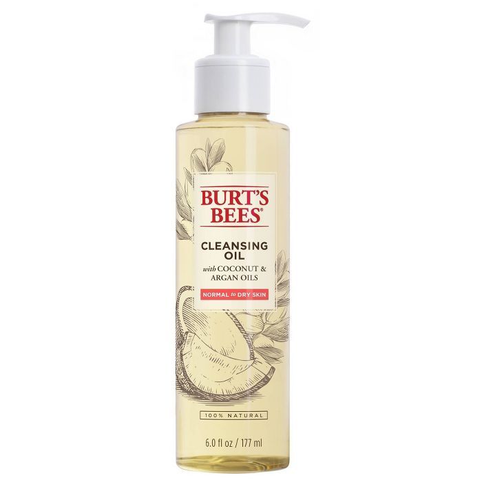 Burt's Bees Facial Cleansing Oil with Coconut & Argan Oil 6 fl oz | Target