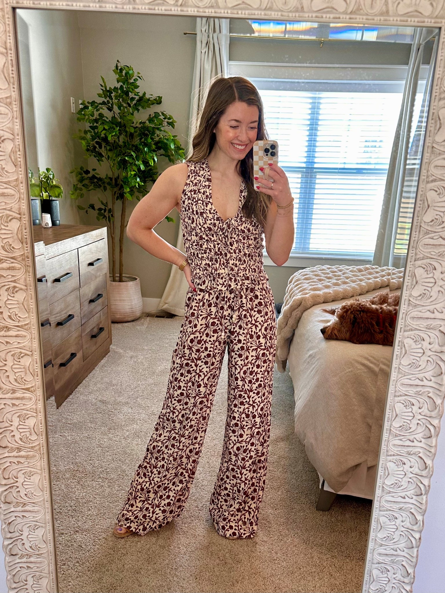 Abercrombie matching set! Perfect for vacation or spring/summer nights!
Use code AF20 for 20% off!

Top: Runs TTS, wearing size XS
Bottoms: Runs slightly wide & long, stay TTS or size down one size if between sizes

#LTKootd #LTKSpringSale #LTKTravel