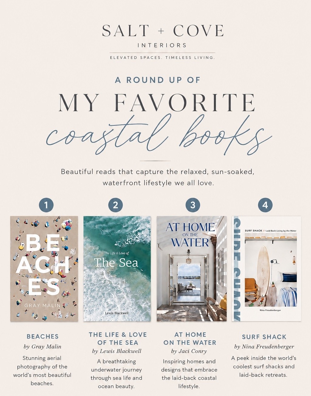 The best coastal coffee table books. 📚 
#coastal #books

#LTKHome