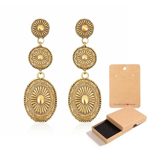 Western Jewelry Outfit for Women Vintage Gold Western Earrings Accessories Dress Shirts Country Concert Outfits Cowgirl Outfits for Women | Amazon (US)