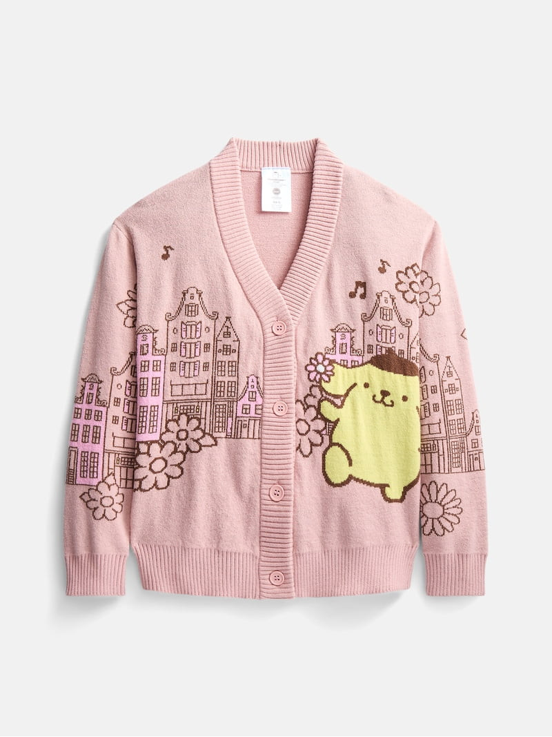 Hello Kitty and Friends Girls Graphic Cardigan with Long Sleeves, Sizes 4-16 | Walmart (US)