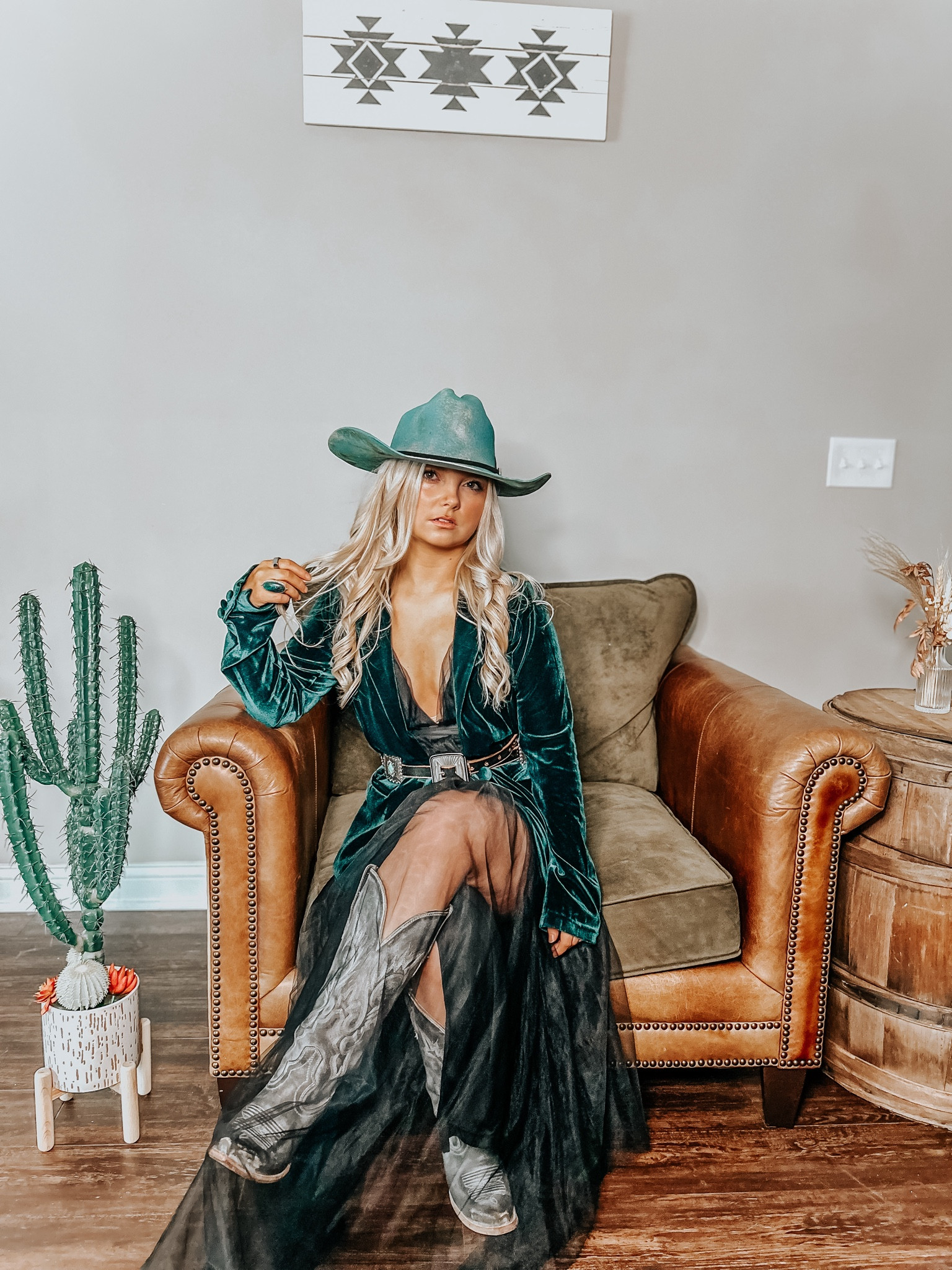 Western Cocktail Dress