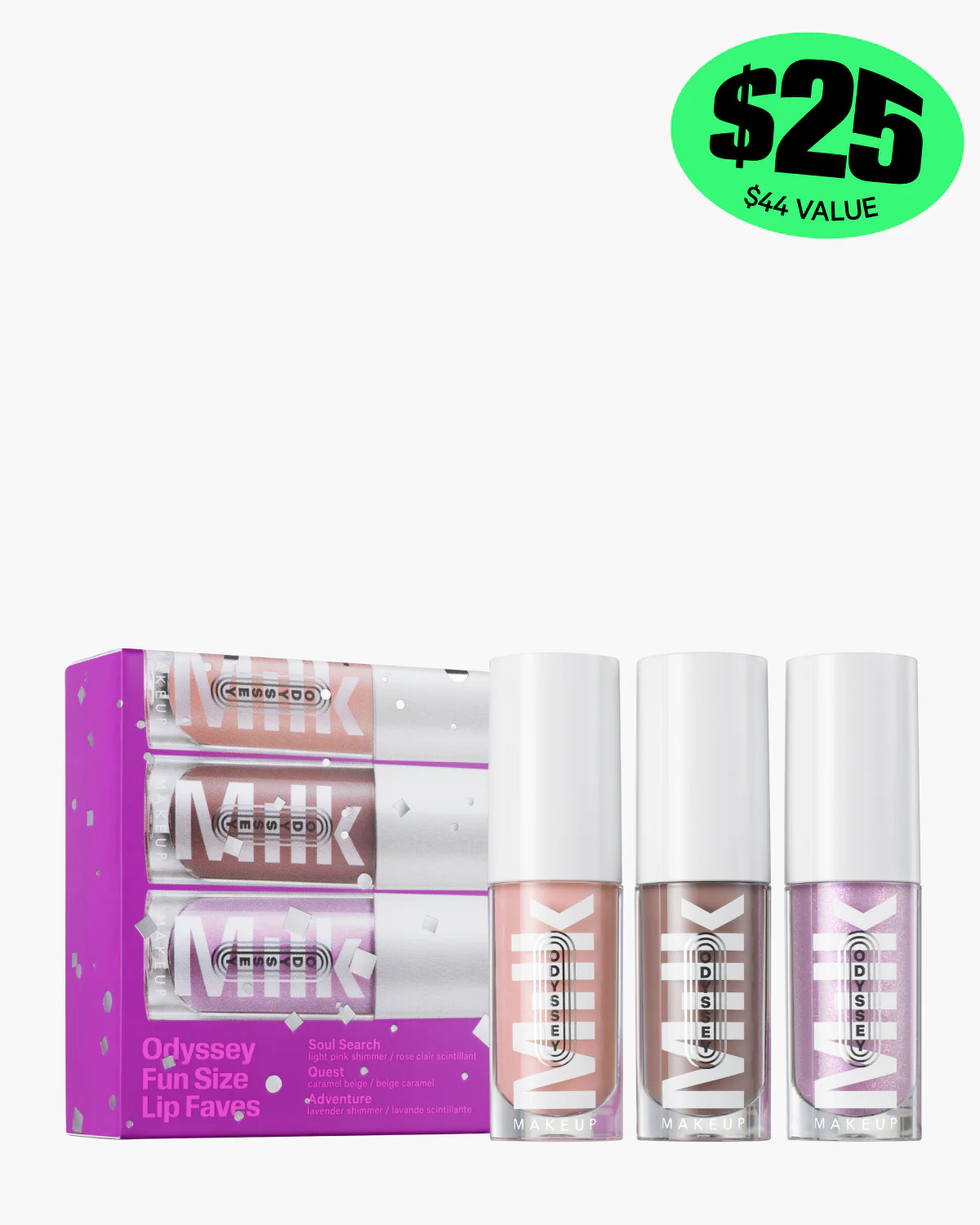 Odyssey Lip Oil Gloss Fun Size Faves Gift Set | Milk Makeup | Milk Makeup
