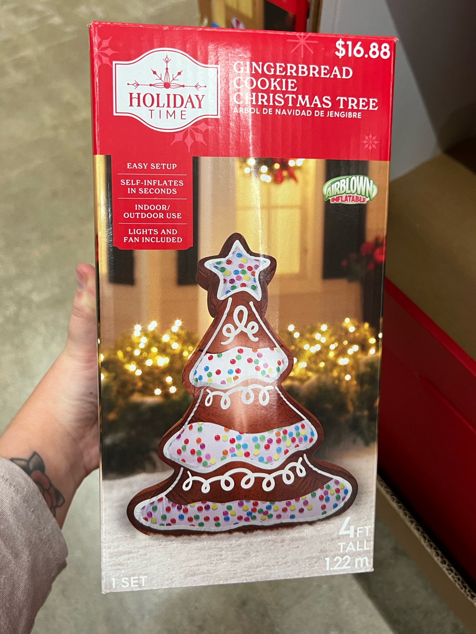 Gingerbread cookie Christmas tree at Walmart🎄🤎

#LTKhome #LTKHoliday #LTKSeasonal