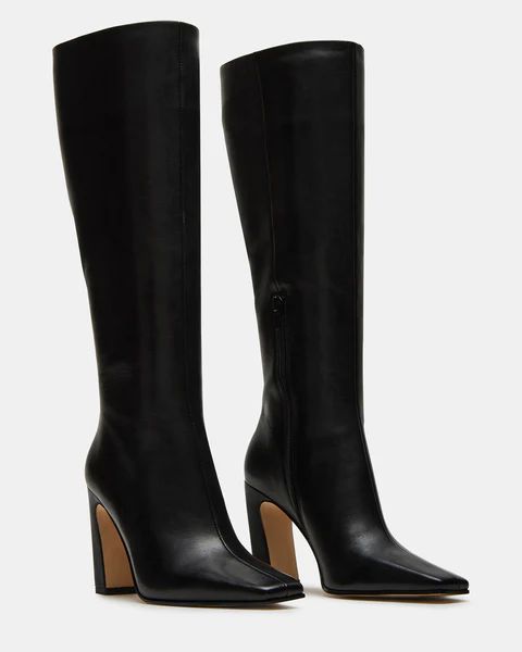 LIZETTE BLACK LEATHER | Steve Madden (US)