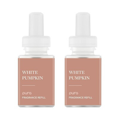 Pura White Pumpkin 2pk Smart Vial Fragrance Refills: Ginger & Sandalwood, Beeswax Notes, No Harsh Chemicals | Target