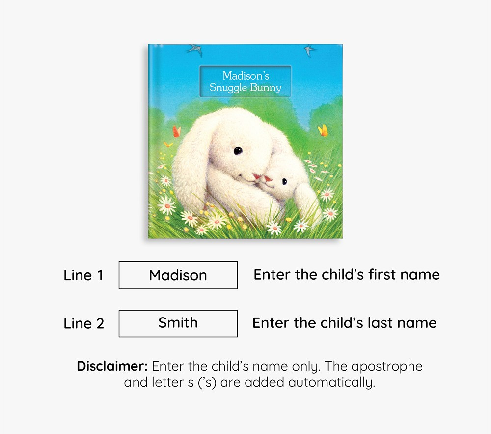 Snuggle Bunny Personalized Book | Pottery Barn Kids