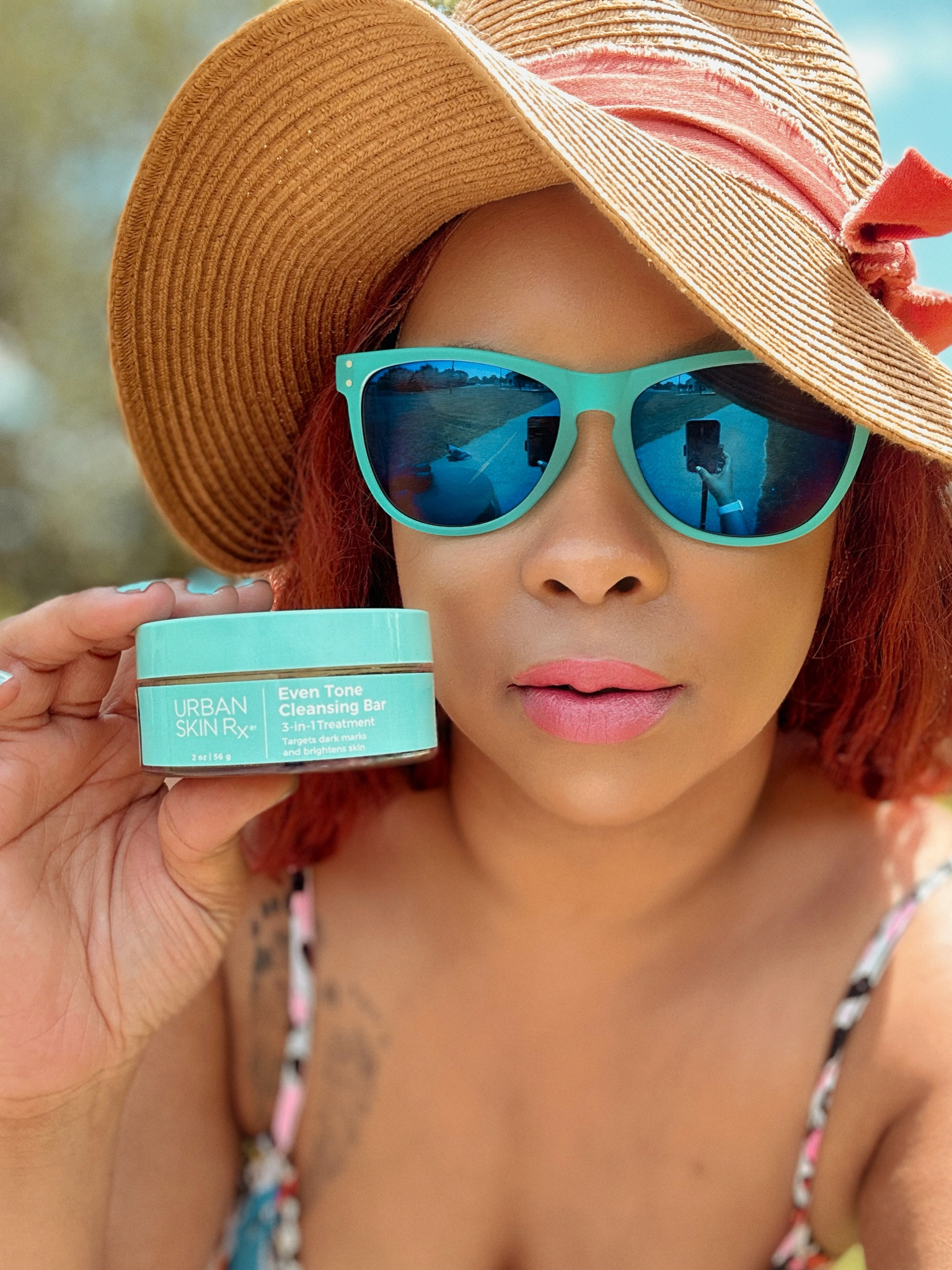 Lounging by the pool with the Even Tone Cleansing Bar in hand! 🏖️ This amazing product helps with my hyperpigmentation and leaves my skin feeling smooth and refreshed. Love how it fits perfectly into my daily routine! #urbanskinrx Urban Skin Rx, Even Tone Cleansing Bar, skincare, beauty, summer skincare, hyperpigmentation, dark spots, uneven skin tone, facial cleanser, facial mask, exfoliator, ClearTone Advanced Technology, Kojic Acid, Azelaic Acid, Niacinamide, Licorice Root, skincare routine, glowing skin, skincare tips, self-care, skincare community, skincare favorites, skincare luxury. Target, Ulta beauty. Morning routine, summer routine 

#LTKSwim #LTKBeauty #LTKSaleAlert