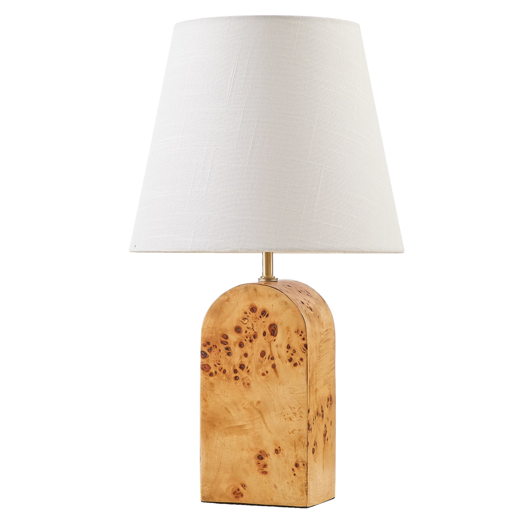 Beautiful Burl Wood Table Lamp by Drew Barrymore, 18.5" H | Walmart (US)