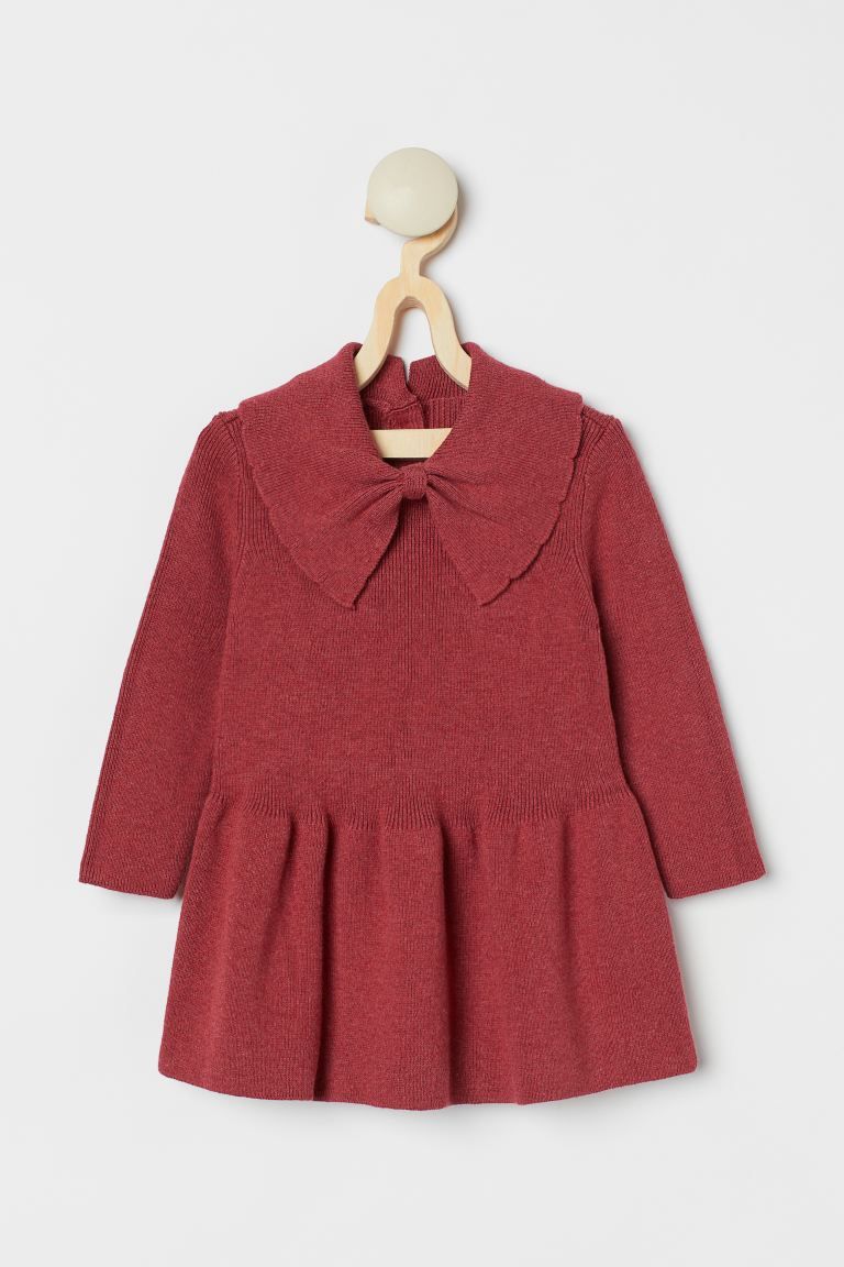 Knitted Collared Dress | H&M (US + CA)