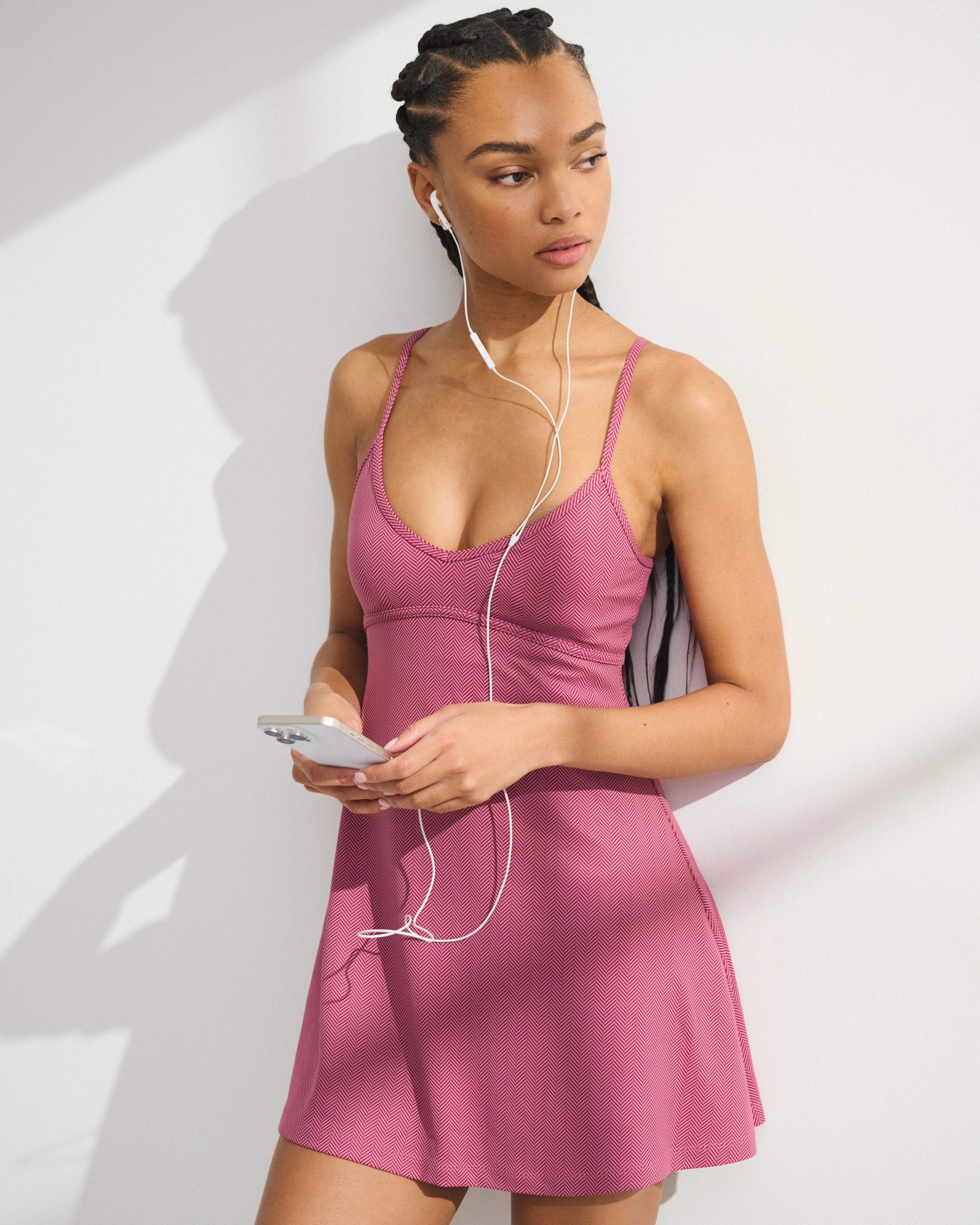 YPB Cami Mini Dress | Abercrombie & Fitch (US)