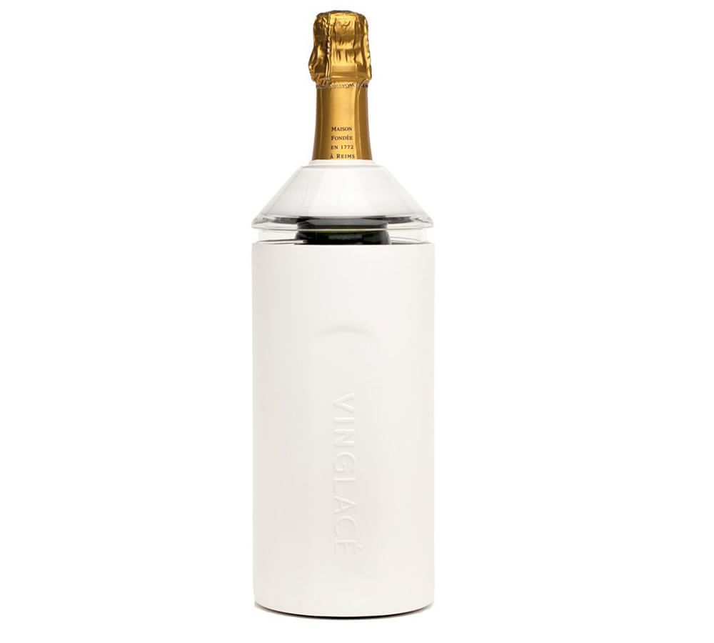 Vinglac&amp;#233; Wine Bottle Cooler - White | Pottery Barn (US)