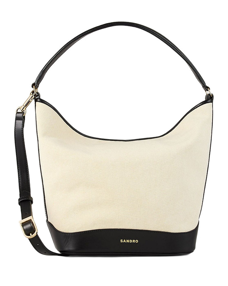 Sandro Canvas Bucket Bag | Bloomingdale's (US)