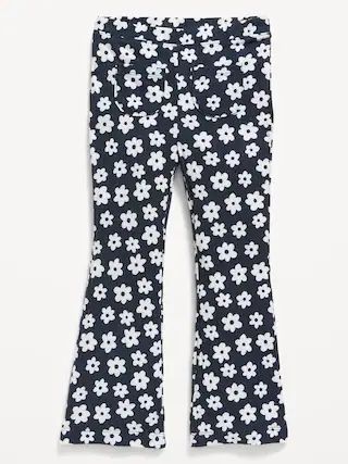 Rib-Knit Pocket Flared Pants for Toddler Girls | Old Navy (US)