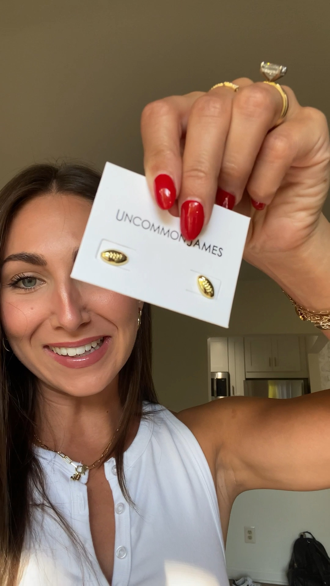 Beautiful jewelry to add to my game day outfits this football season! Love how dainty the charm necklace is 😍

#LTKSeasonal #LTKStyleTip #LTKFindsUnder100