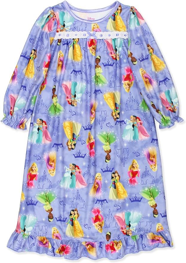 Disney Princess Toddler Girls Granny Gown Nightgown | Amazon (US)