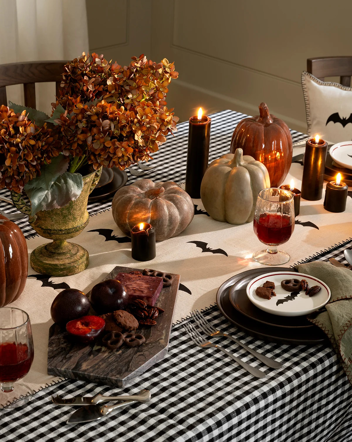 Halloween Bats Table Runner | McGee & Co. (US)