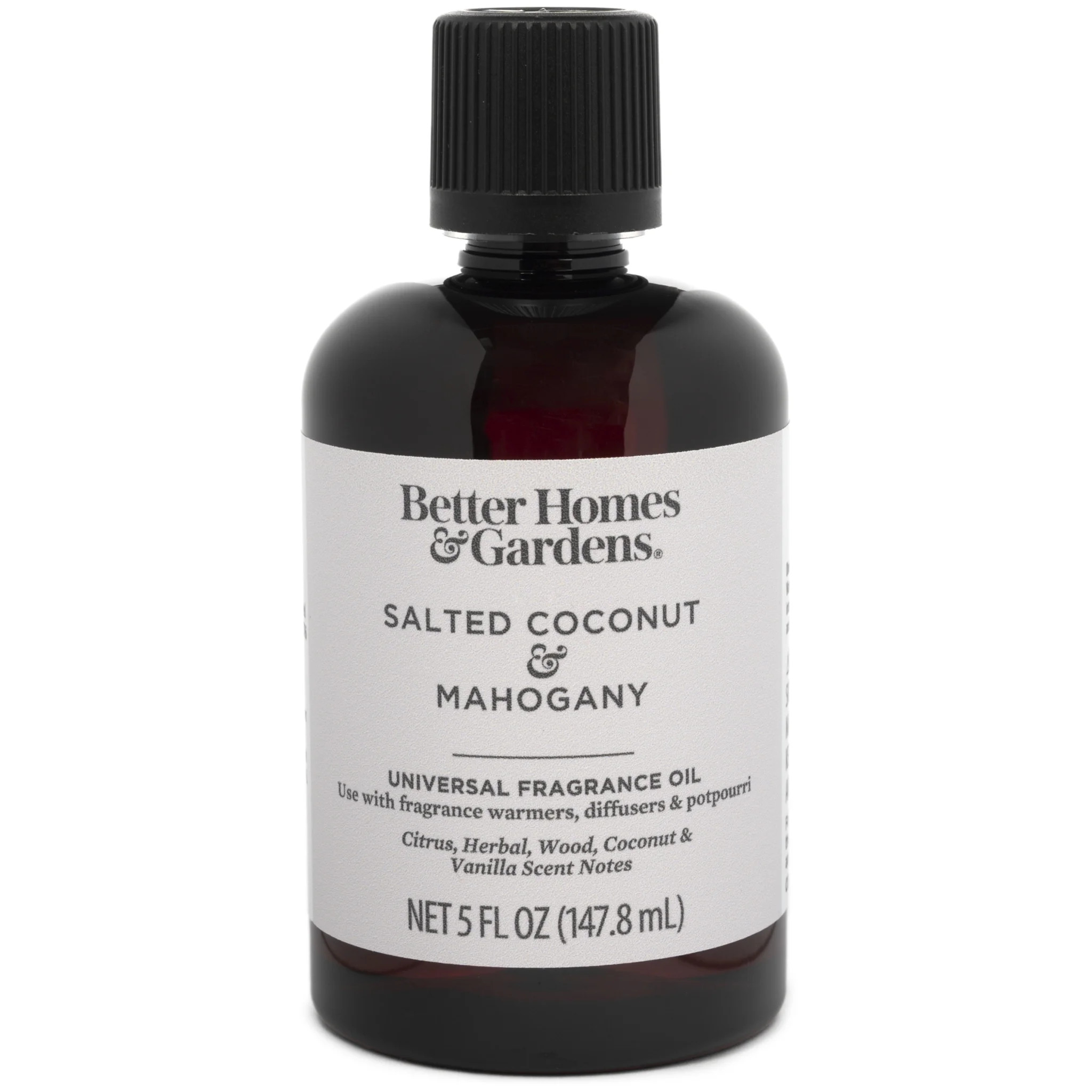 Better Homes & Gardens Universal Fragrance Oil, Salted Coconut & Mahagony Scented, 5 fl oz, for u... | Walmart (US)