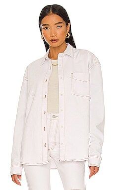 WeWoreWhat Boyfriend Shirt in Classic White from Revolve.com | Revolve Clothing (Global)