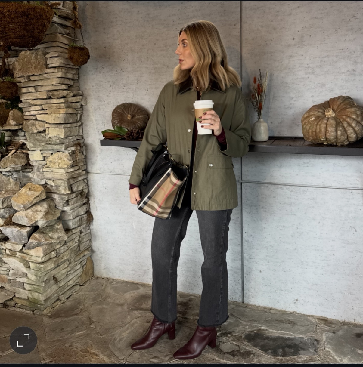 Fall dressing at its finest 🤎
Rich fall tones, simple layers, and pieces that feel classic and effortless.

This look is everything I love about fall style — a green barn jacket, relaxed black denim, and burgundy boots that tie it all together. These colors just work. 🍂

#LTKFindsUnder100 #LTKStyleTip #LTKOver40