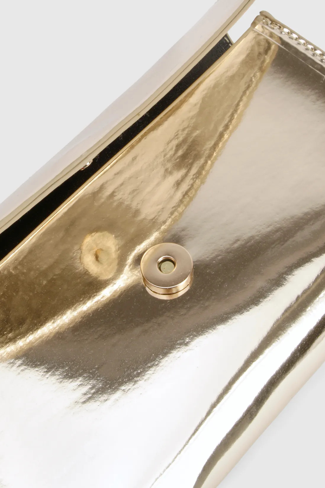 Metallic Fold Over Clutch Bag | Boohoo.com (UK & IE)