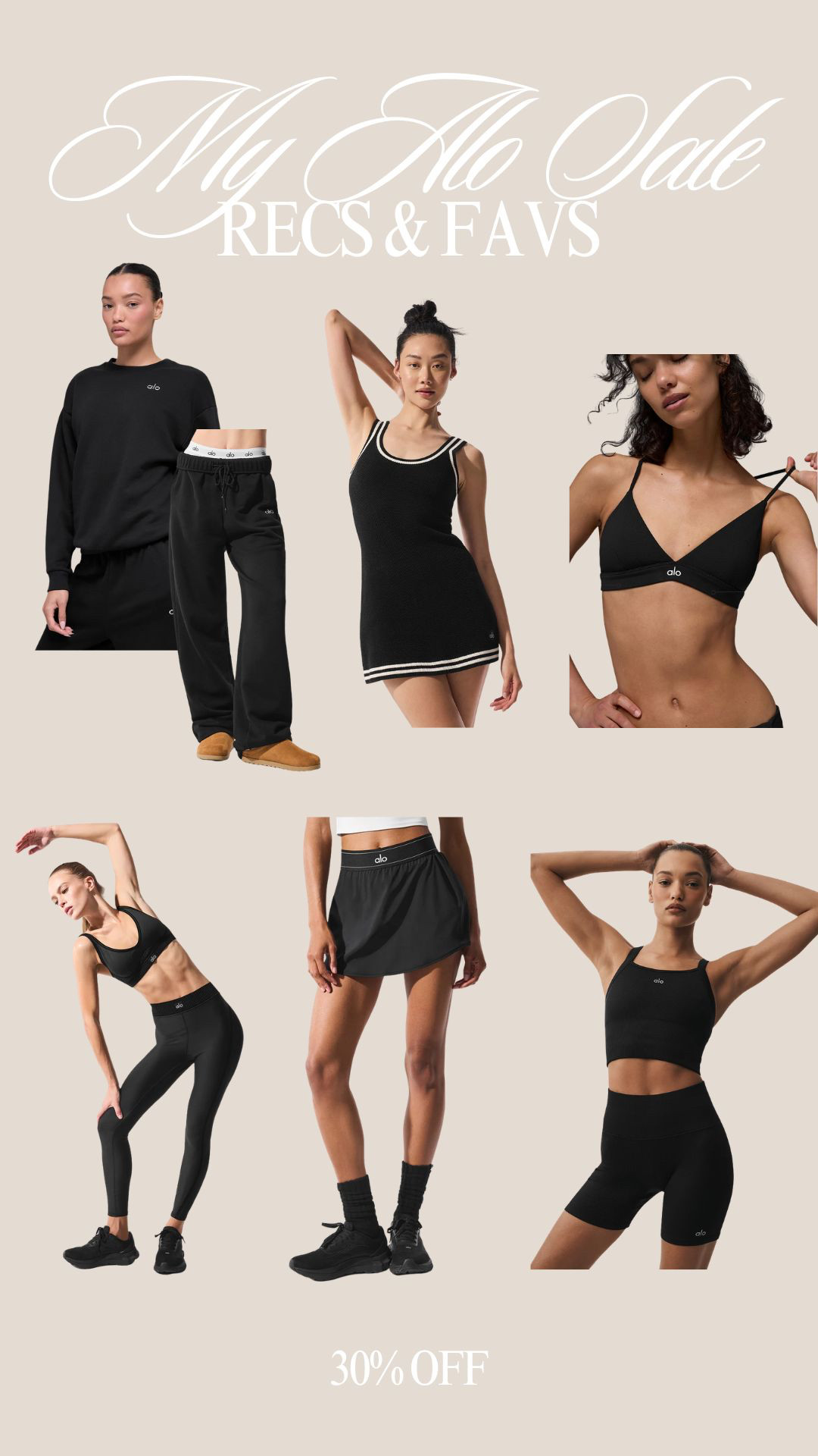 ALO YOGA SALE FAVORITES 

 #LTKfitnessgoals #LTKActive #LTKSaleAlert
