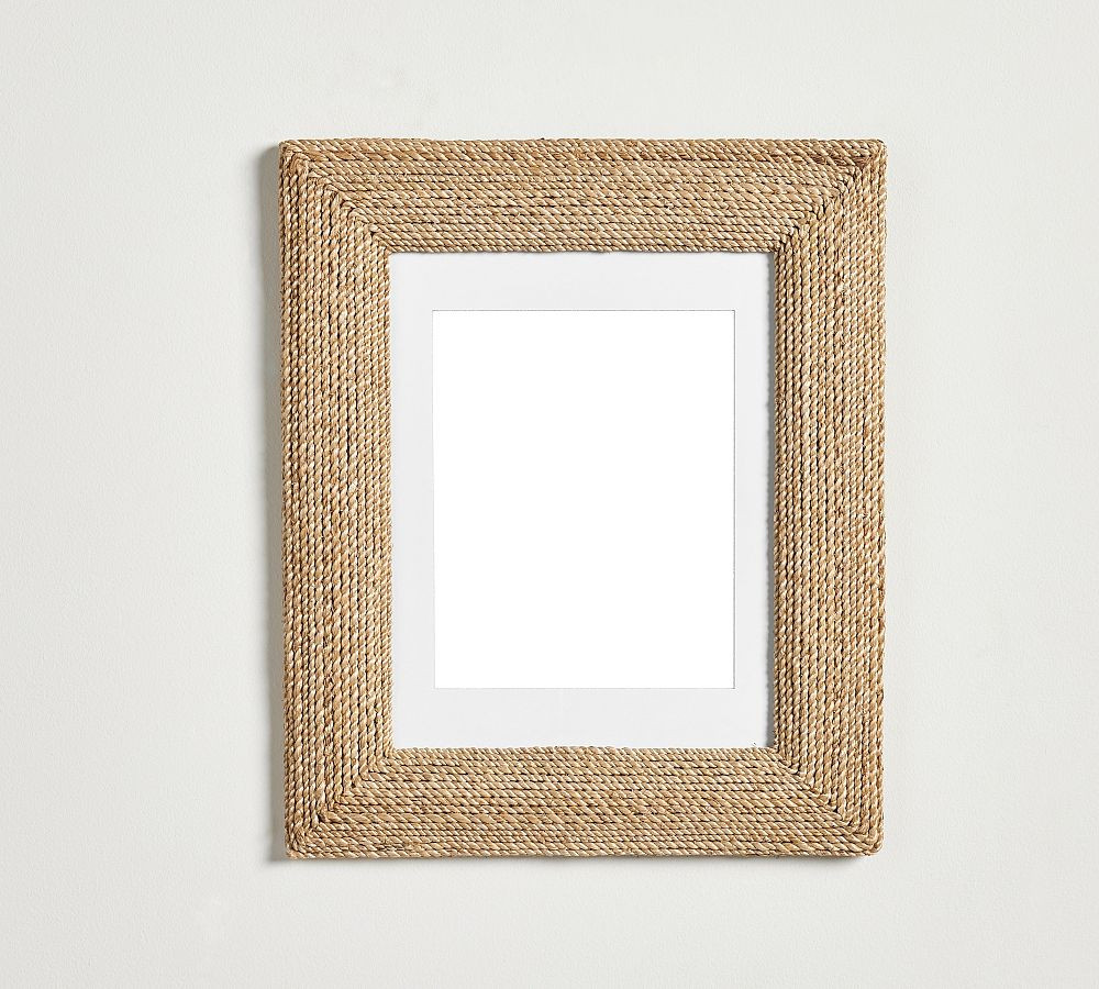Abaca Rope Woven Frame | Pottery Barn (US)