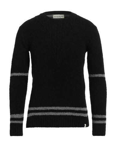 Bicolore Man Sweater Black Size XL Wool, Polyester, Acrylic | YOOX (US)