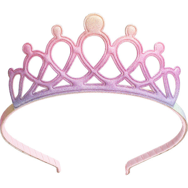 Pastel Rainbow Tiara Headband, Multi | Maisonette