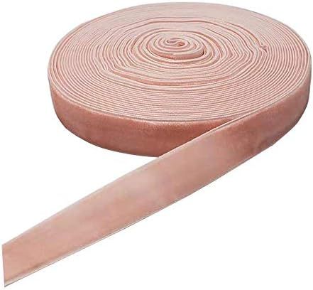 10 Yards Velvet Ribbon Spool Available in Many Colors (Light Pink, 5/8") | Amazon (US)
