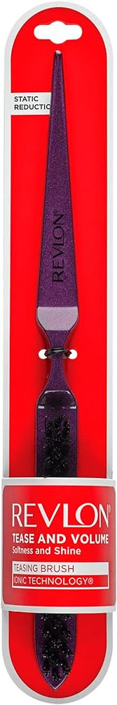 Revlon Perfect Style Softness and Shine Teasing Brush, Purple | Amazon (US)