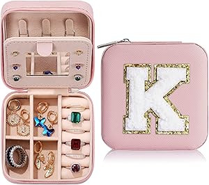 Yqljew Travel Must Have Jewelry Case - Travel Jewelry Case for Women| Mom Gifts for Women| Birthd... | Amazon (US)