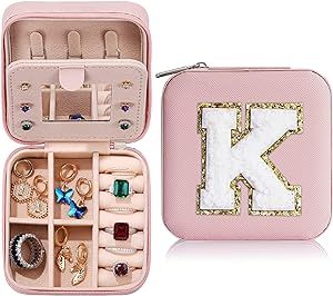 Yqljew Travel Must Have Jewelry Case - Travel Jewelry Case for Women| Mom Gifts for Women| Birthd... | Amazon (US)