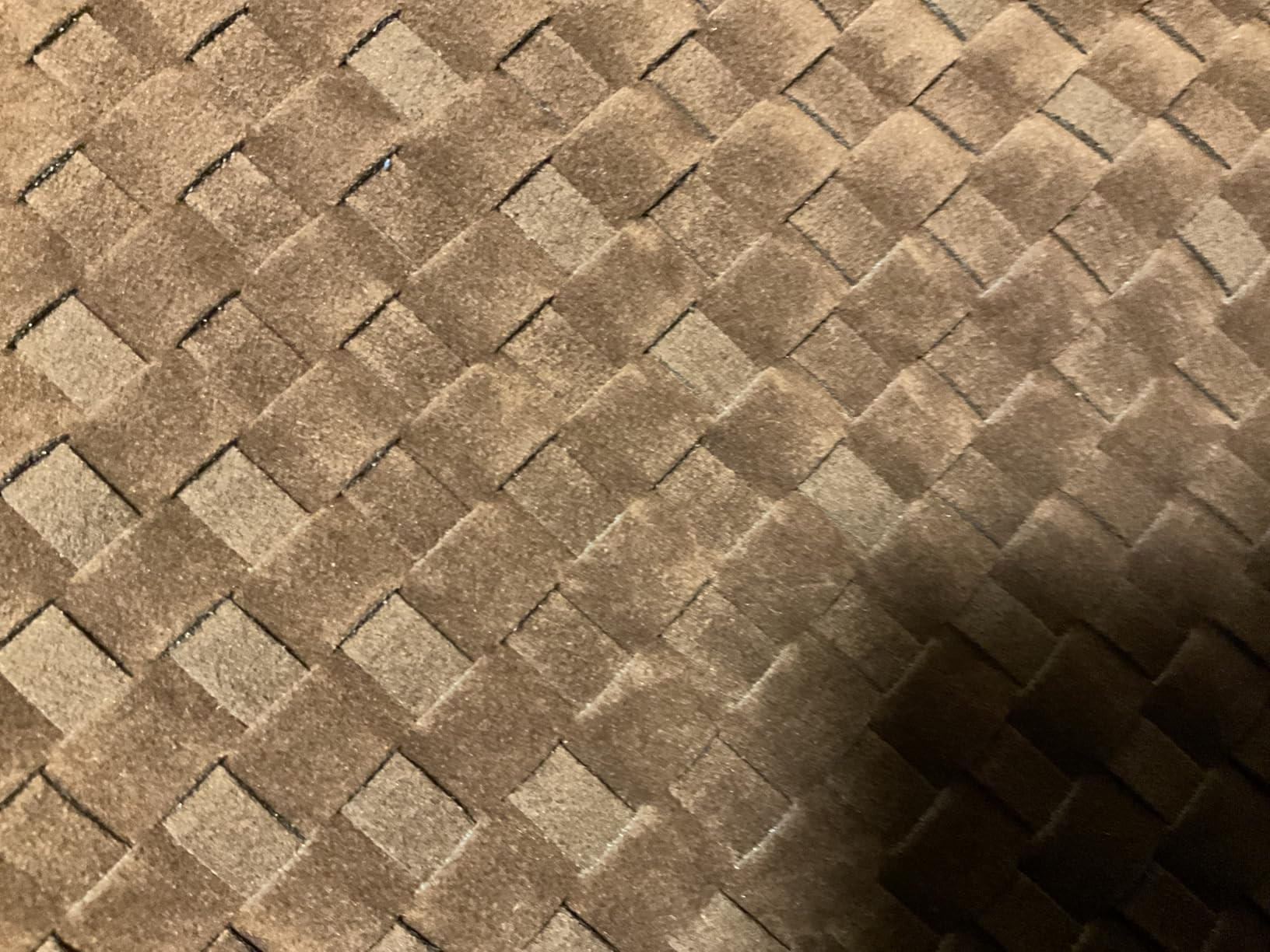 Leather Woven Tote Bag for Women, Vintage Suede Woven Hobo Bag, Large Crossbody Shoulder Slouchy ... | Amazon (US)