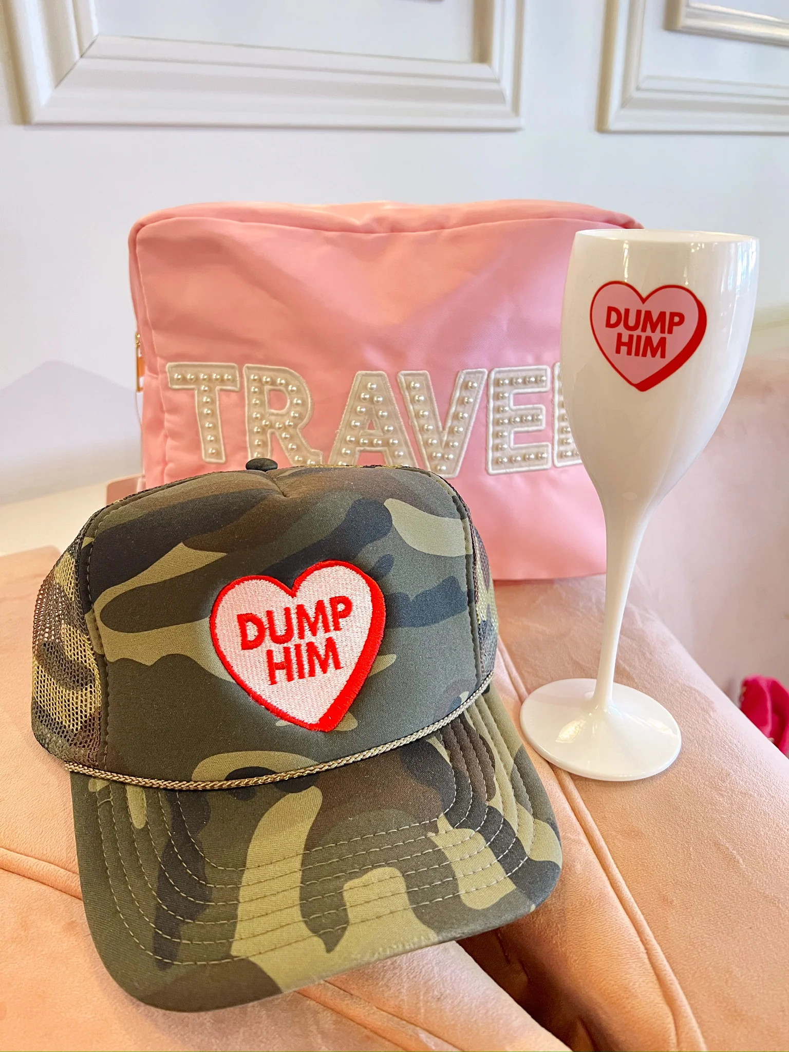 Dump Him Trucker Hat | KenzKustomz