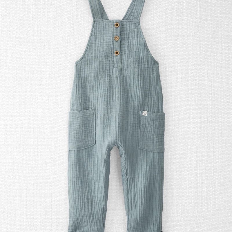 Organic Cotton Gauze Overalls | Carter's