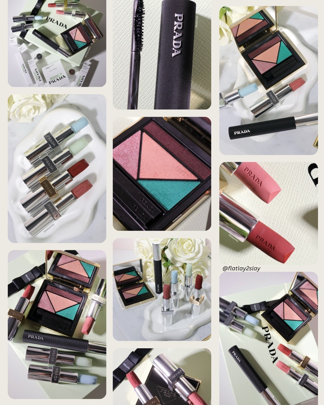 Prada mood 💠 Love my @pradabeauty collection so much! 🥰👌🏻💖 

💖 Prada Balm lip optimizing care in U000 universal
🎀 Prada Balm lip blushing care in U001 astral pink
🧸 Prada Monochrome soft matte in B101 tiepolo
🥐 Prada Monochrome hyper matte in B03 mohogany
☕️ Prada Dimensions durable multi-effect eyeshadow in 04 poetry
👜 Prada Pradascope lash extending volume mascara in 01 nero

Lip products and eyeshadow palette are refillable 👏🏻

Everything is linked in my bio 🎀

*pr gifted/links affiliated 

#pradalover #prada #pradamakeup #pradabeauty #makeupcollection

#LTKBeauty #LTKgrwm